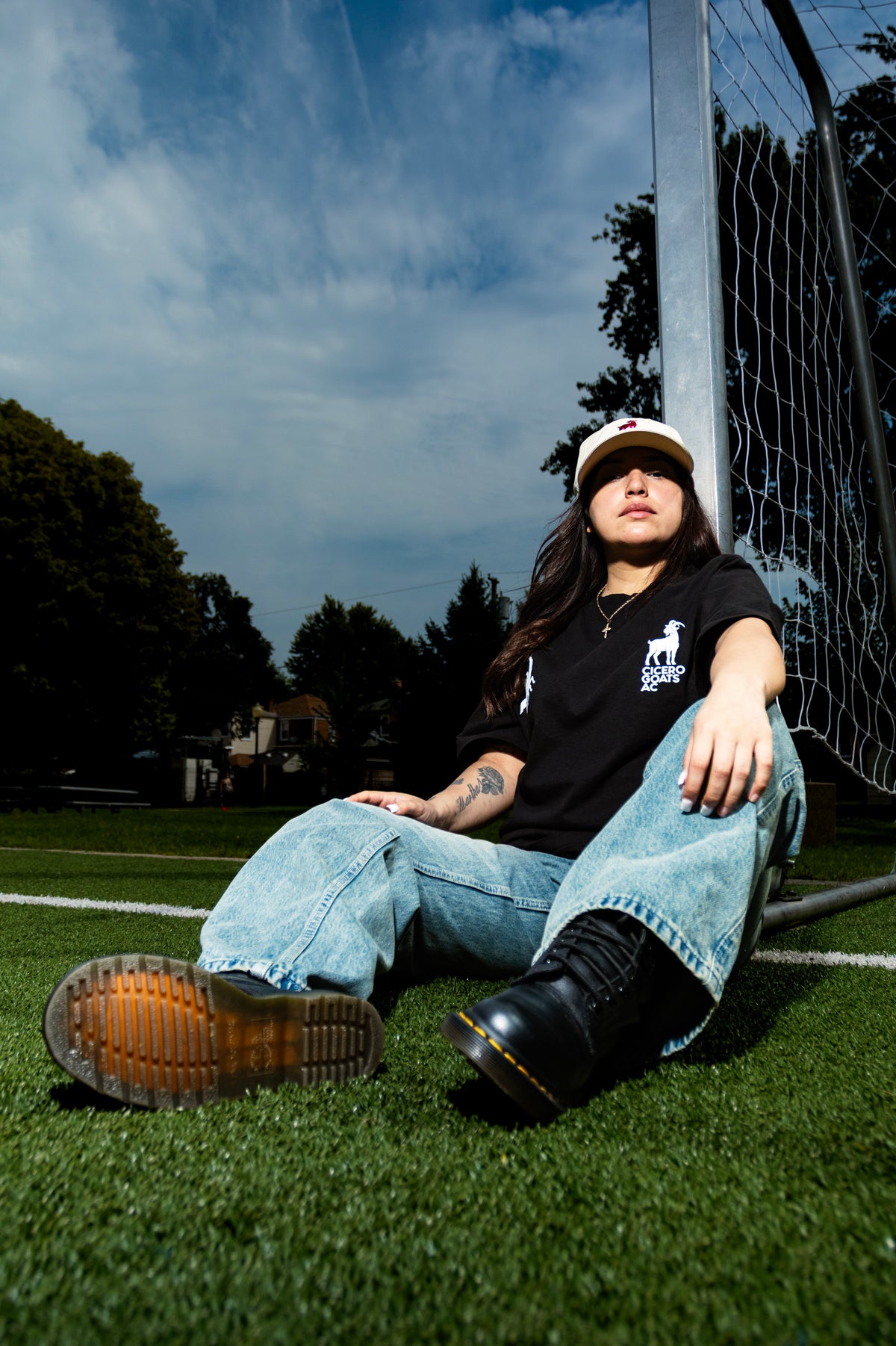 CICERO GOATS x GENTE FINA "Los Goats" Tee - Black