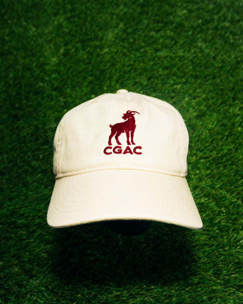 Cicero Goats AC Adjustable Cap — Cream