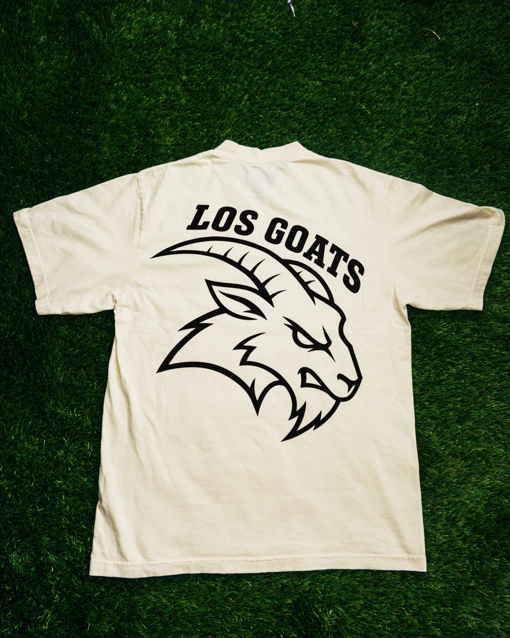 CICERO GOATS x GENTE FINA "Los Goats" Tee - Cream